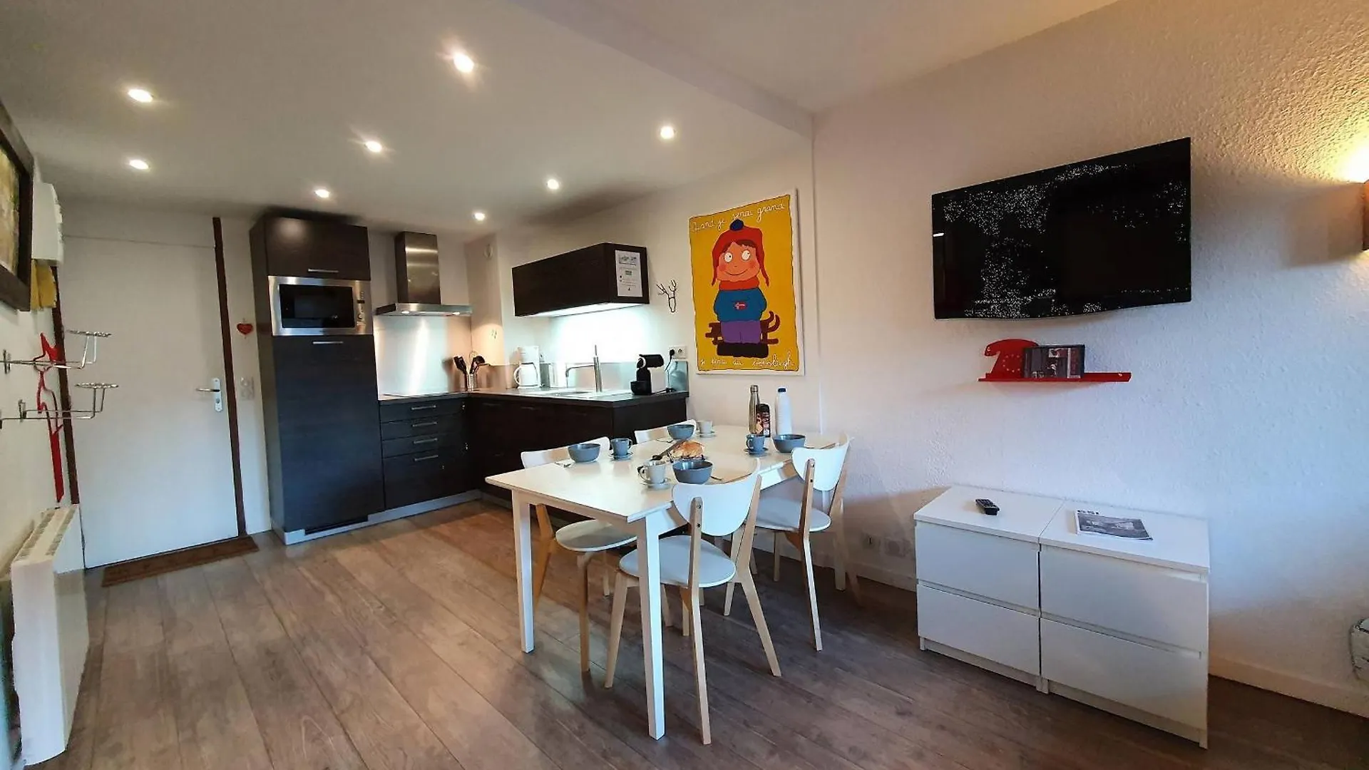 Appartement Cosy A La Plagne - 4 Pers, Balcon, Animaux Admis - Fr-1-353-41